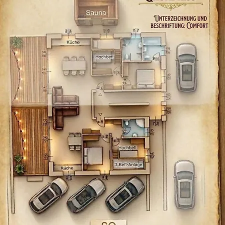 Comfort Mit Fasssauna Und Aussen Whirlpool Apartment *