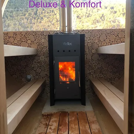 Comfort Mit Fasssauna Und Aussen Whirlpool